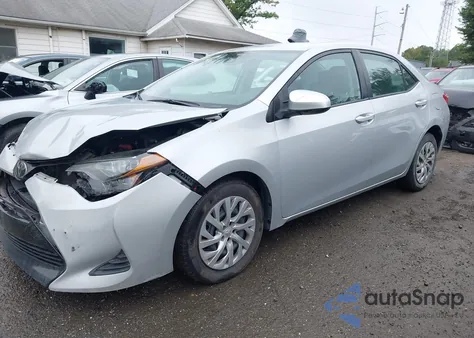 2019 Toyota Corolla Le z USA, uszkodzony, nr VIN 2T1BURHEXKC176080